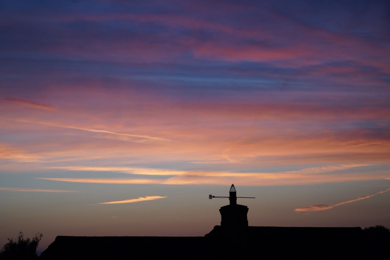 Blue-Orange Sunset