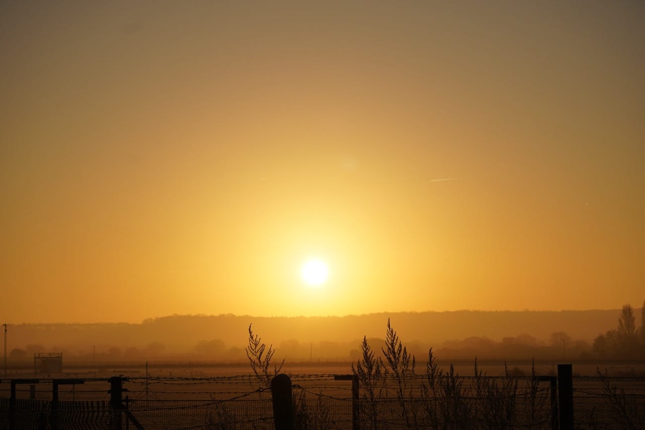 Misty Sunrise